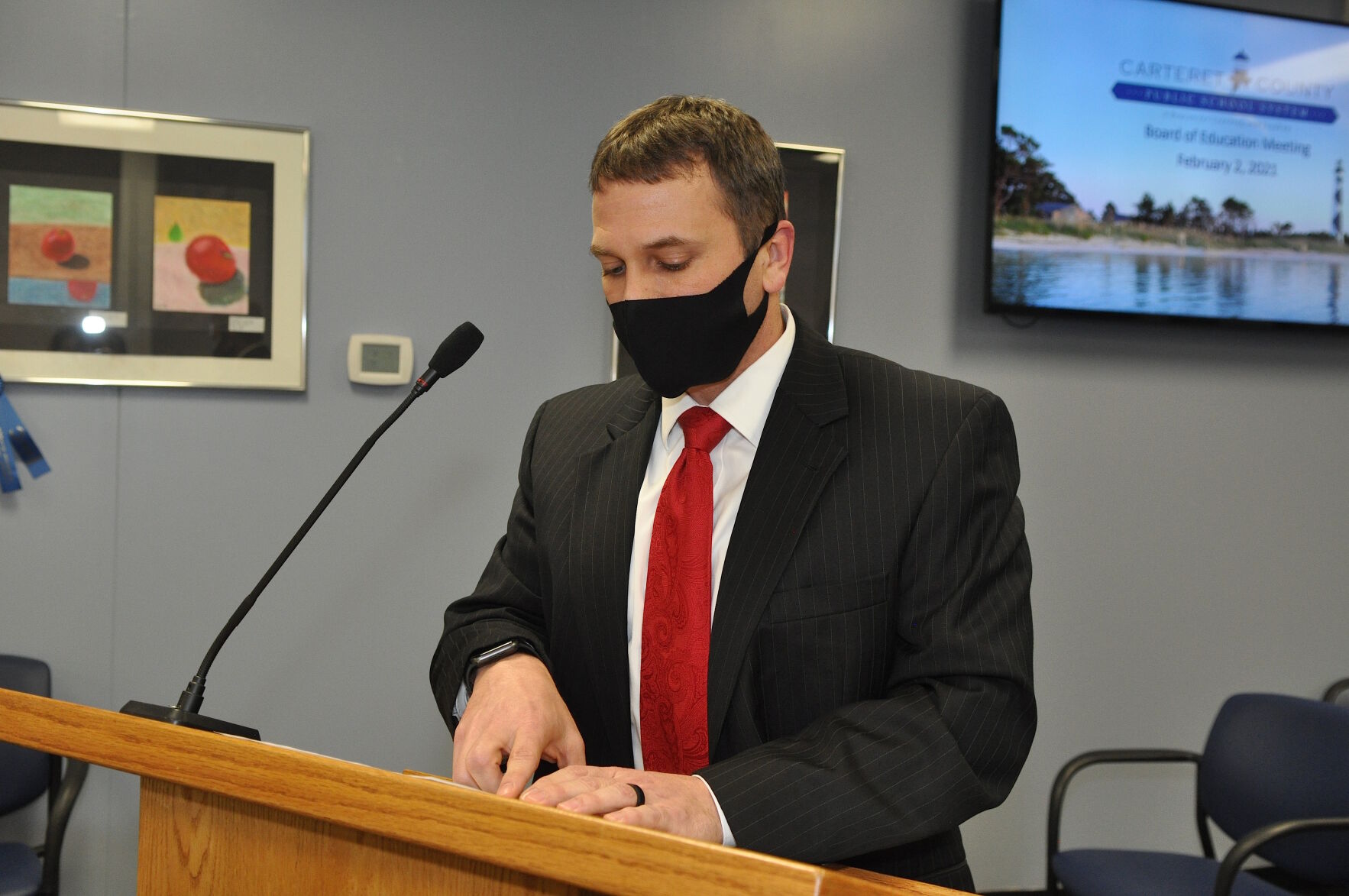 Parents highlight budget concerns for Carteret County school board